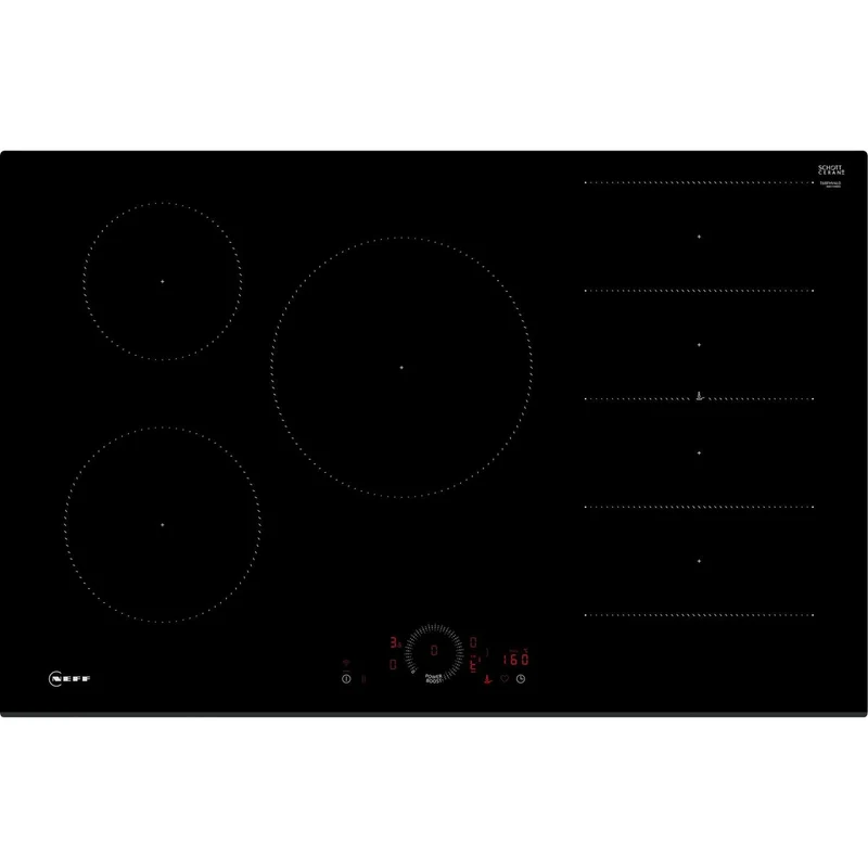 Neff T68FHV4L0 N70 80cm TwistTouch Induction Hob Black