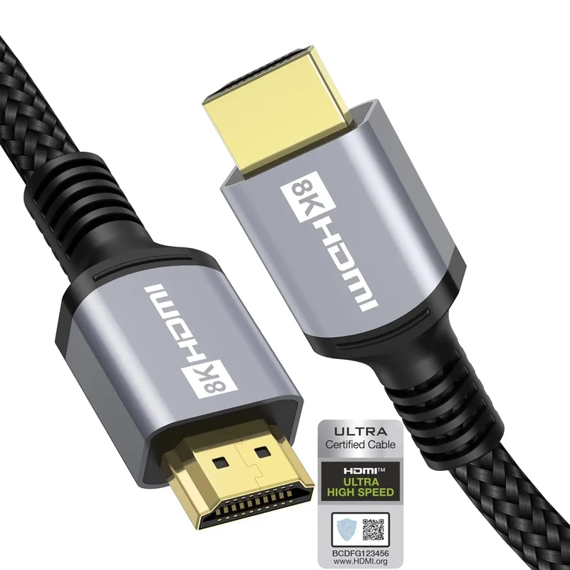 🔥 Câble HDMI 2.1 LINDY Premium 1M - Ultra HD 10K 120Hz - PS5 Xbox Series X PC Gaming