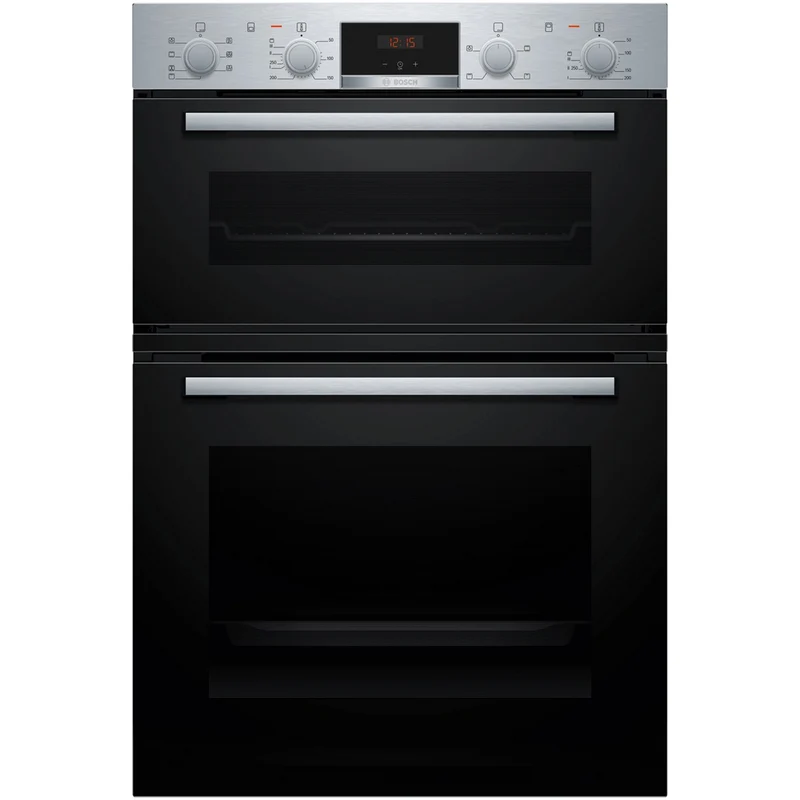 Bosch MBA533BS3B Series 4 60cm Built In Double Electric Oven Stainless Steel