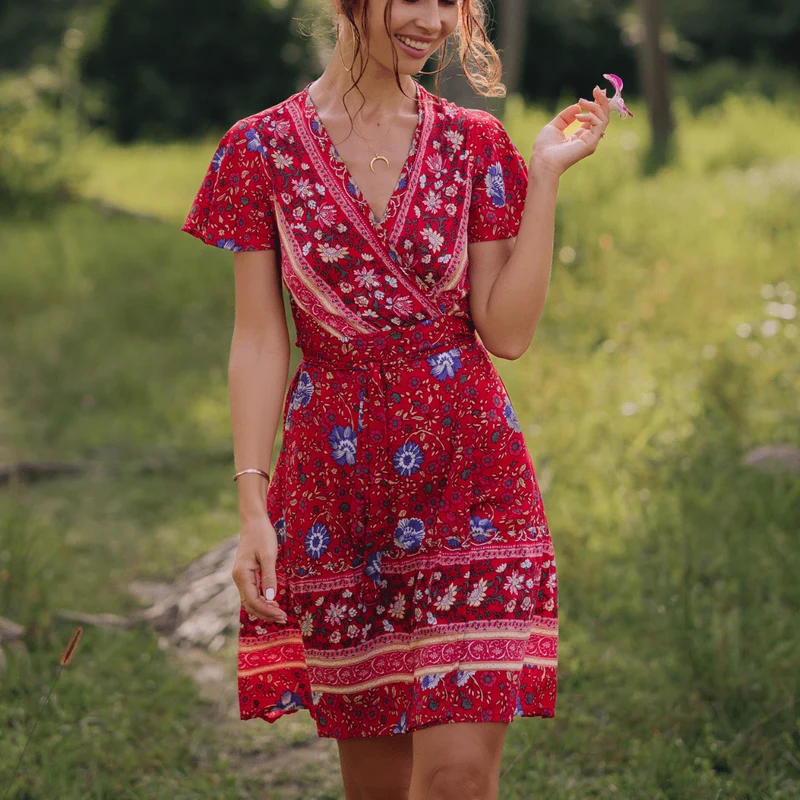 Ida Floral Mini Dress