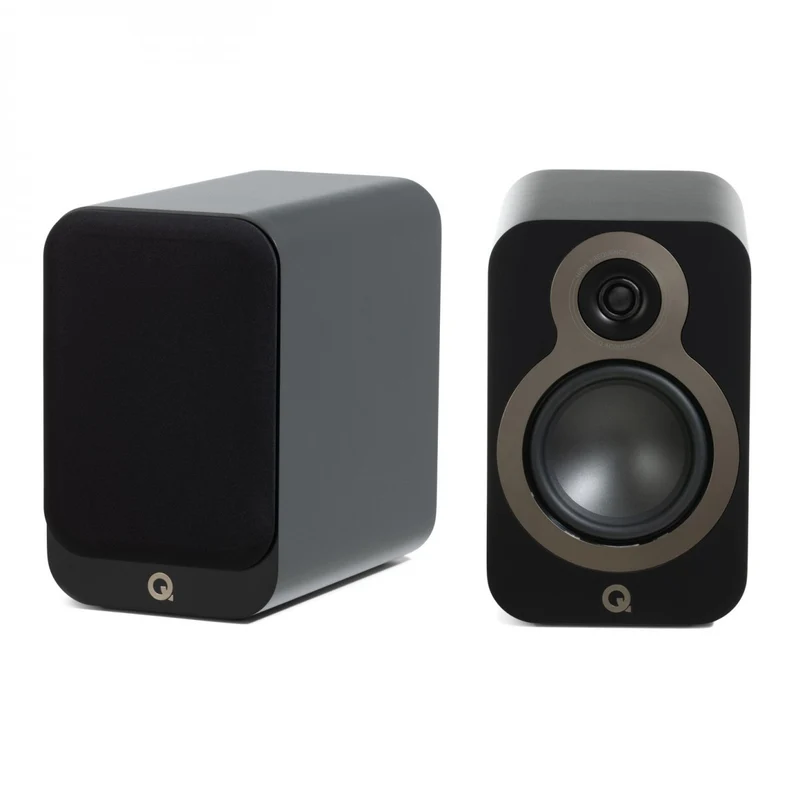 Q Acoustics 3020c Bookshelf Speakers Pair Satin Black