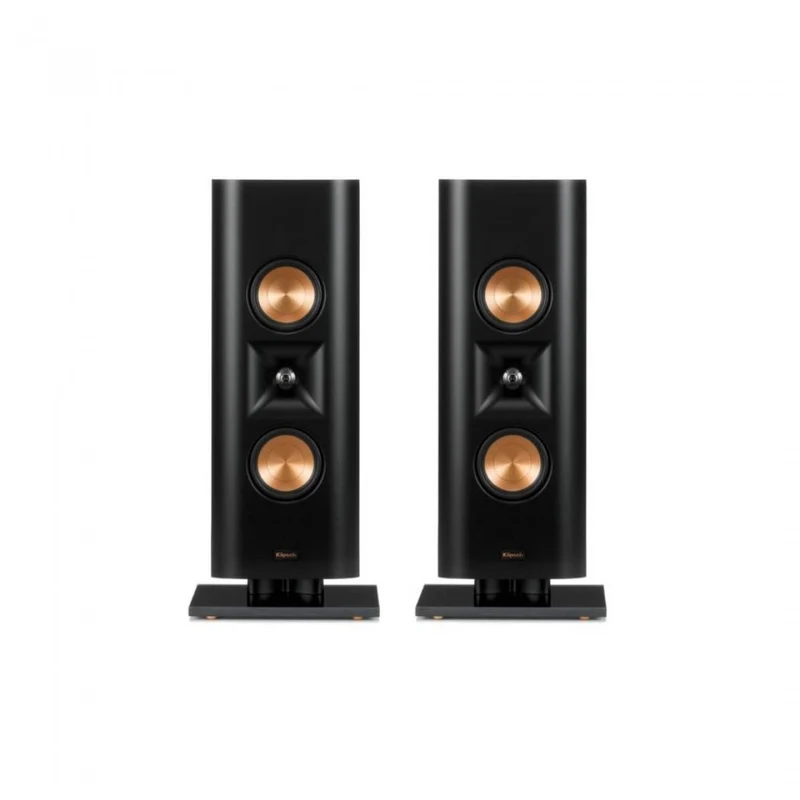 Klipsch RP-240D Reference Premier Slimline On-Wall Speakers with Stand PAIR in Black