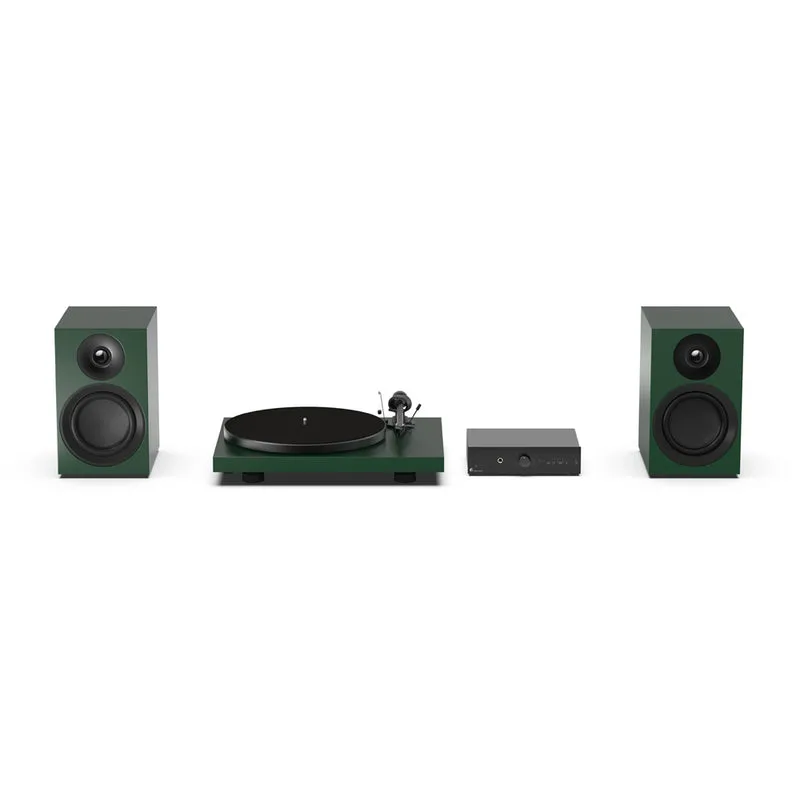 Pro-Ject Colourful Audio System E Satin Fir Green PJAACASE1FG