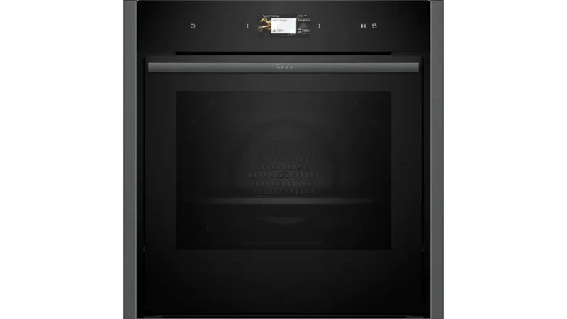 Neff B64VS71G0B N90 Slide and Hide Built-In Electric Single Oven Graphite