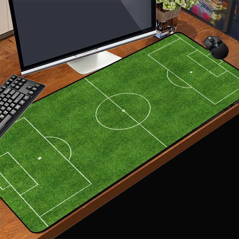 Soocer Field Pattern Mouse Pad Desk Pad