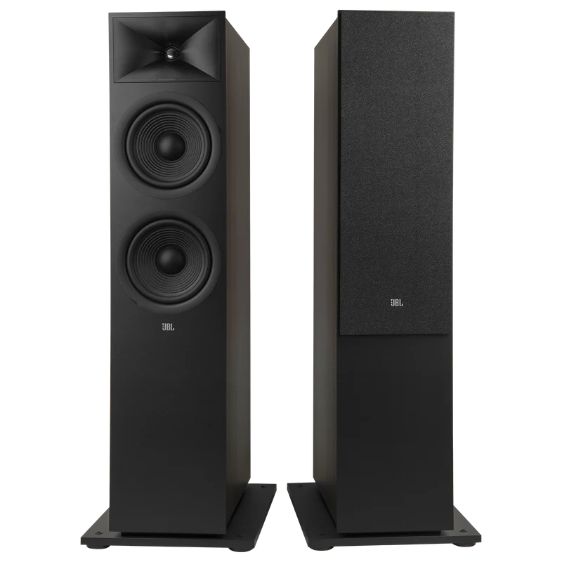 JBL 280F 2.5 Way Dual 8 Inch Floorstanding Speakers Pair Black