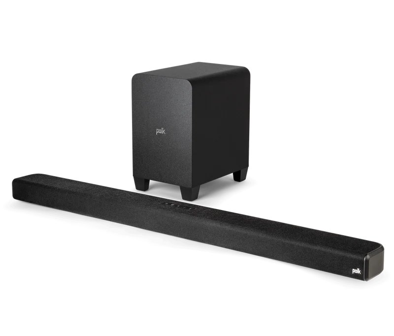 POLK SIGNA S4 True Dolby Atmos 3.1.2 Sound Bar With Wireless Subwoofer EARC and Bluetooth