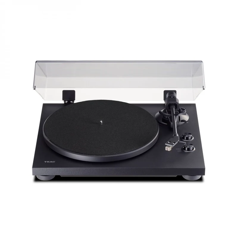 TEAC TN-280BT-A3 2-speed Analog Turntable with Phono EQ and Bluetooth In Black