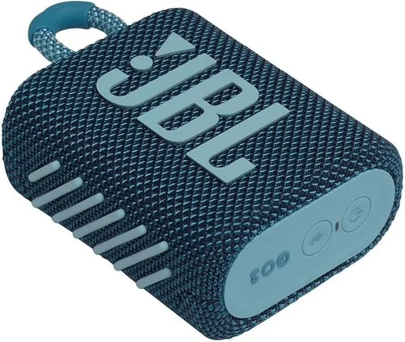 JBL GO 4 bleu – Enceinte Bluetooth portable et légère, aux basses intenses et au style audacieux