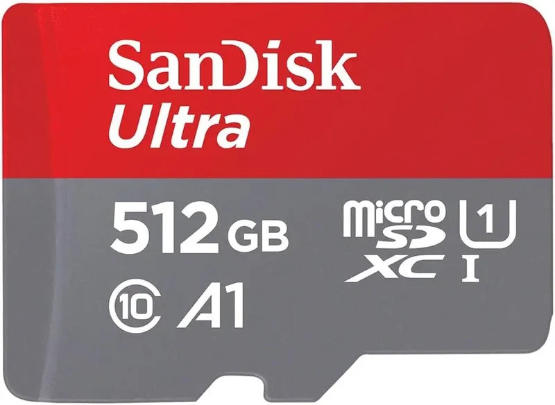 SanDisk Ultra microSDXC 512 Go – 150 Mo/s, Classe 10, A1, UHS-I