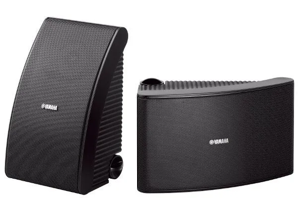 Yamaha NS-AW592 All-Weather Pair of Outdoor Speakers in Black