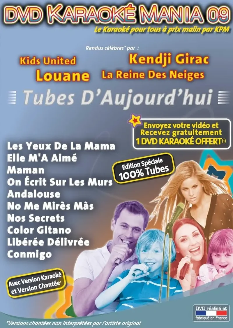 Karaoké Mania Volume 9 Tubes d'aujourd'hui DVD