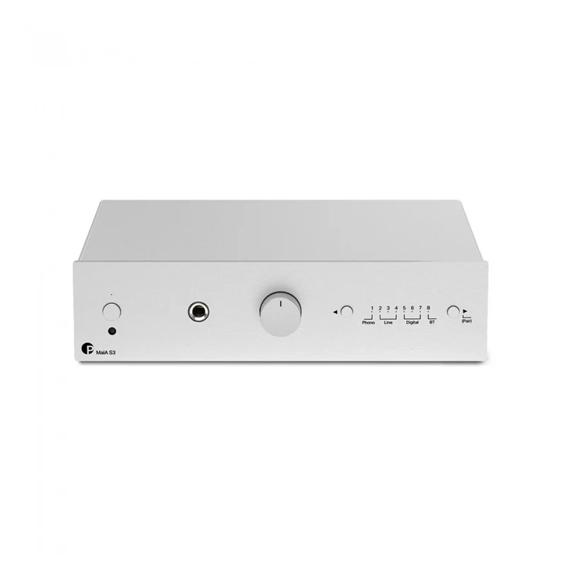 Pro-Ject MaiA S3 Compact - Versatile Audiophile Integrated Amplifier Silver