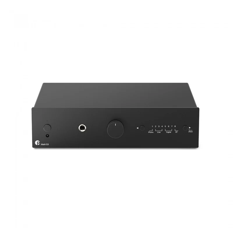 Pro-Ject MaiA S3 Compact - Versatile Audiophile Integrated Amplifier Black
