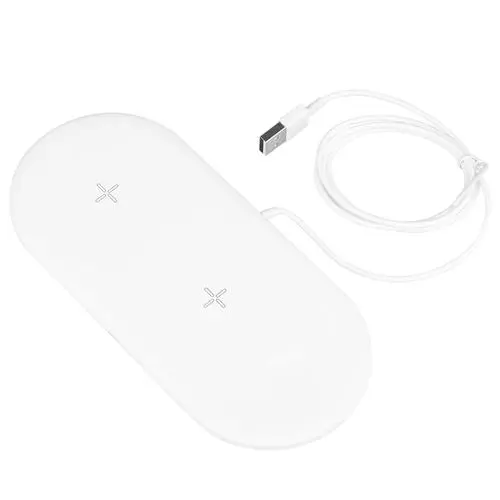 3 En 1 Chargeur Rapide A Induction Platyne Blanc