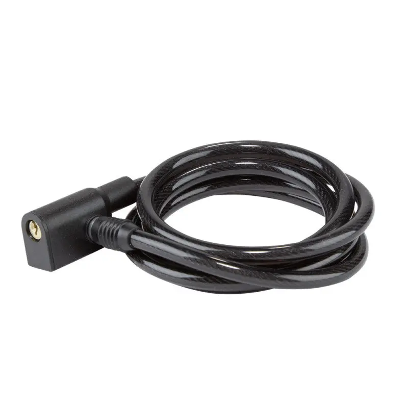 CÂBLE ANTIVOL SPIRALE AVEC 2 CLÉS INCLUSES
