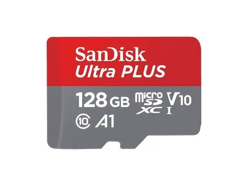 Carte Mémoire SanDisk Plus MicroSDXC UHS-I 128 Go