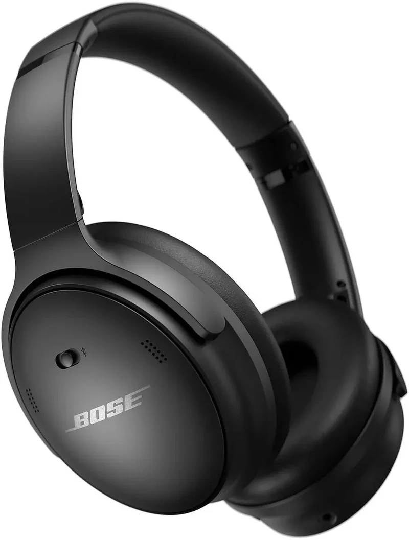 Casque audio à réduction de bruit sans fil Bluetooth Bose QuietComfort 45 Noir