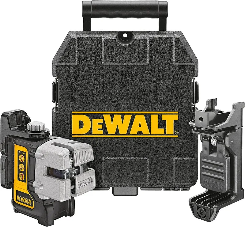 Dewalt - niveau laser en croix automatiques portée 20m à batteries - dce088lr DCE088LR-XJ