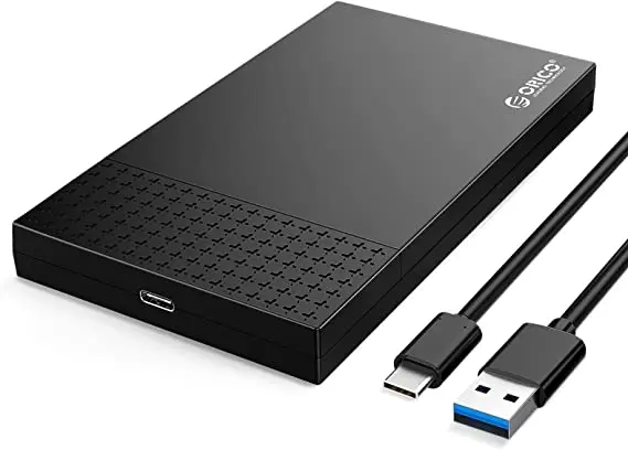 ORICO Hard Drive Enclosure 2.5'' Type C USB 3.1 Gen 1 to SATA 6Gbps External HDD