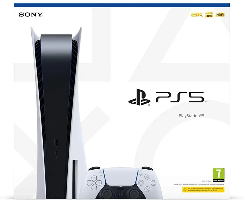 Sony PlayStation 5 — Édition Standard | Console PS5 + Manette DualSense