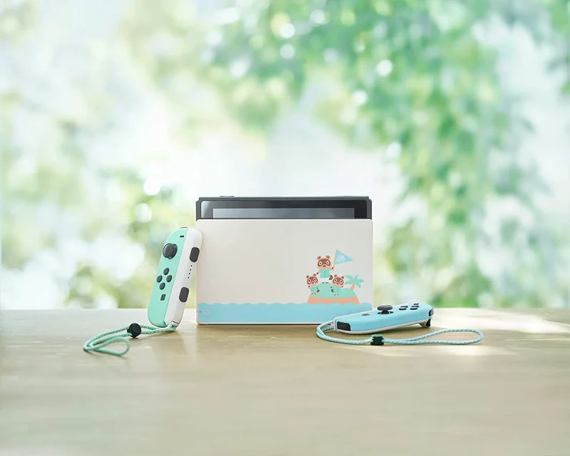Console Nintendo Switch Animal Crossing : New Horizons Edition + animal crossing jeux 0045496453152