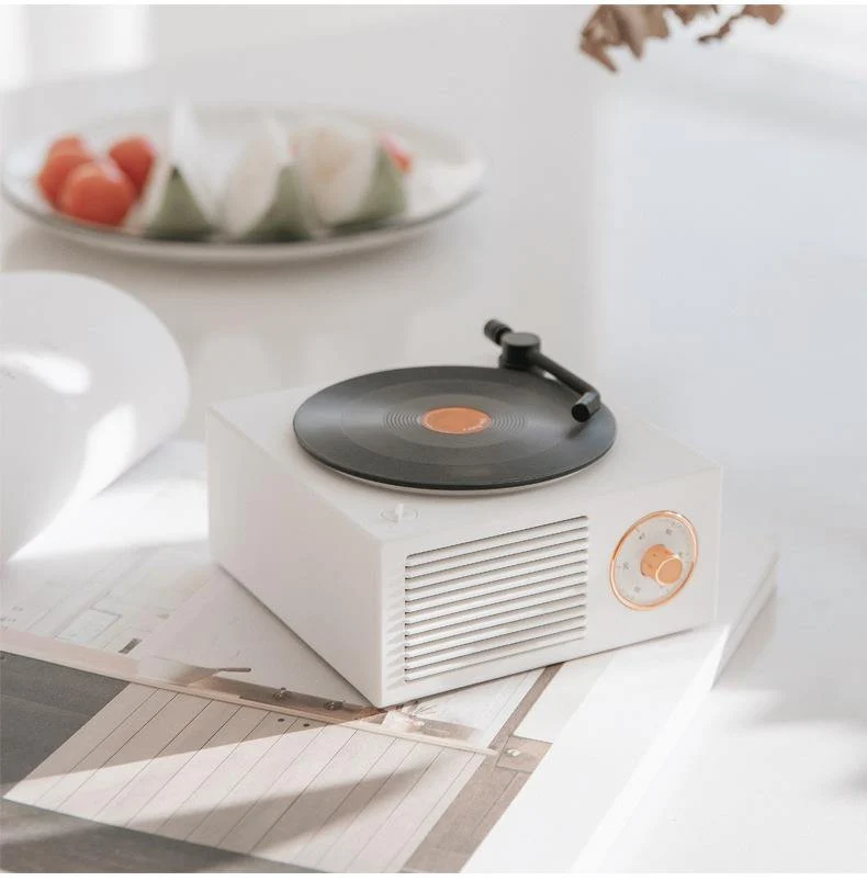 Mini Wireless Retro Record Player Bluetooth Speaker