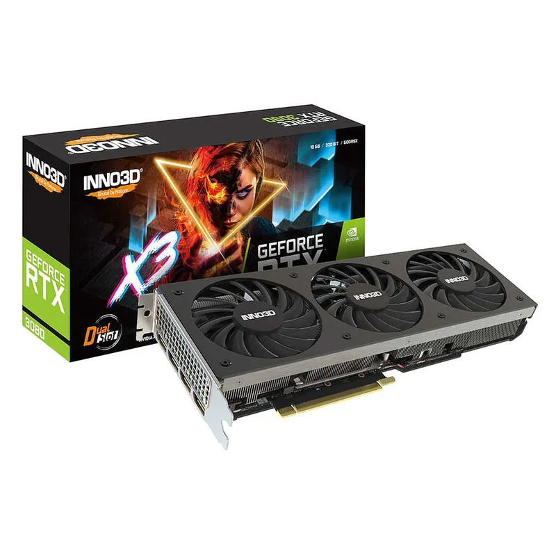 INNO3D GeForce RTX 3080 X3 OC LHR N30803-106XX-1810VA44H