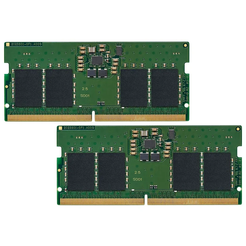 Kingston ValueRAM SO-DIMM 16 (2 x 8 Go) DDR5 4800 MHz CL40 SR X16 KVR48S40BS6K2-16