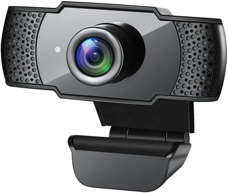 Webcam with Microphone, 1080P HD Streaming USB Computer Webcam