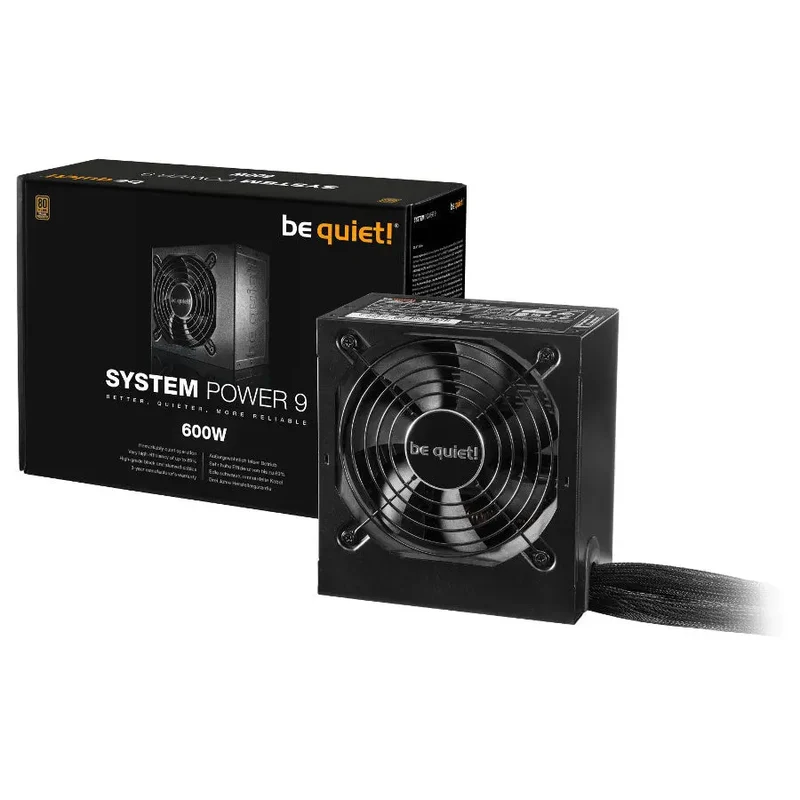 BE QUIET! SYSTEM POWER 9 600W 80PLUS