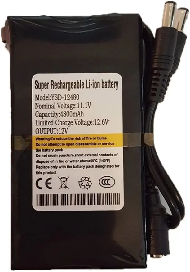 Batterie à double plomb pour caméra CCTV émetteur