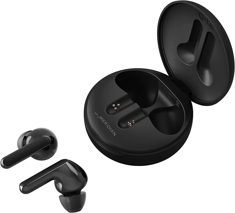 LG Casque Tone Free True Wireless Black Bluetooth Meridian Audio One Size ecouteur