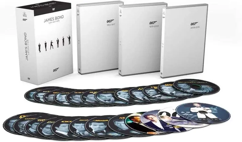 James Bond 007 : Intégrale des 24 Films [Édition Limitée] 5051889673613