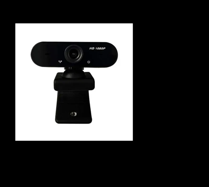 QUMOX Webcam avec Microphone 1080P HD Streaming USB pour Ordinateur Plug et Play pour vidéoconférence/Appel/Jeu PC, Ordinateur Portable