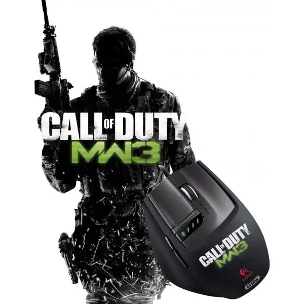 Logitech G9X Laser Mouse edition modern warfare 3