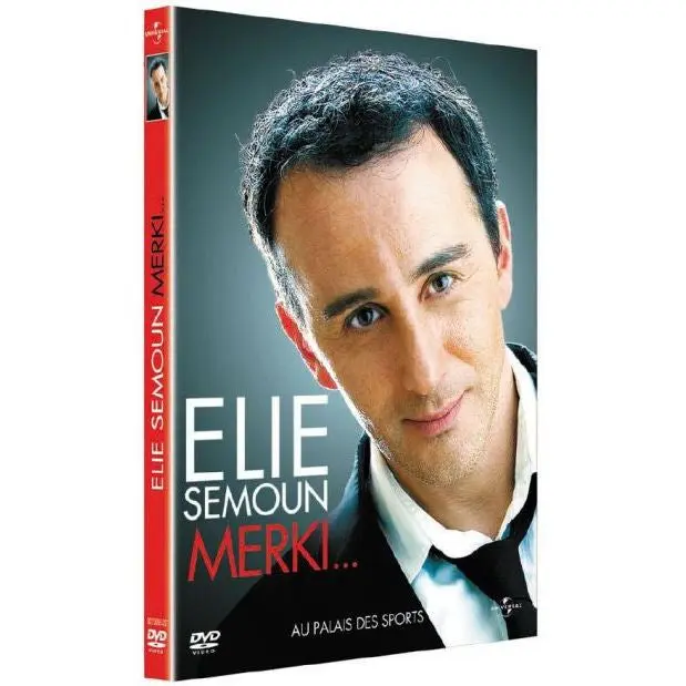ELIE SEMOUN : MERKI... (au palais des sports) 2008 DVD NEUF