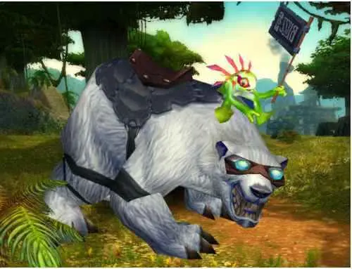 Carte WoW Blizzcon Ours polaire Blizzcon 2008 Polar Bear Mount WoW Warcraft objet digital