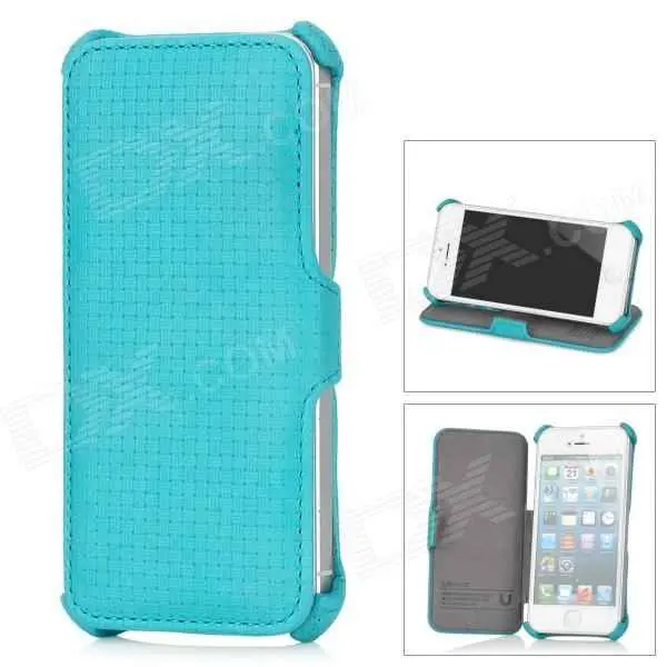 Coque étui housse Iphone 5/5S avec rabat