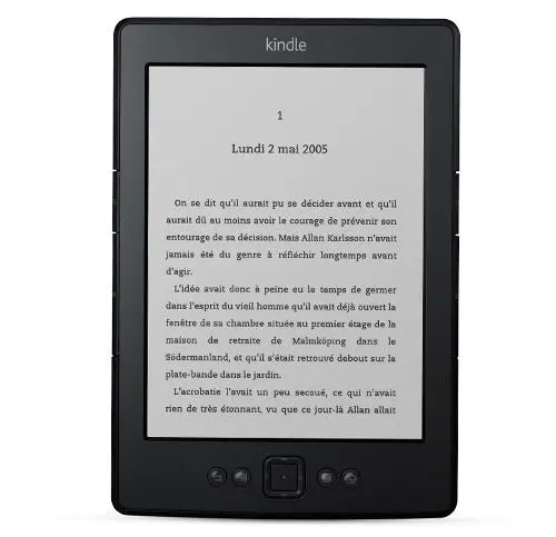 Kindle 6" E Ink Display noir