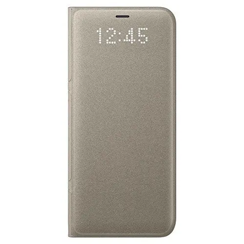 Protection pour téléphone mobile Samsung LED view cover ( OR ) GOLD Samsung Galaxy S8