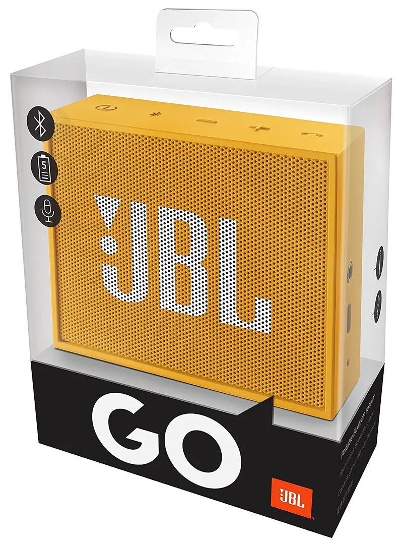 Enceinte Bluetooth JBL Go JAUNE comptact sans fil