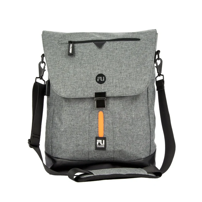 FOLLOW UP POWERBAG SACOCHE BATTERIE 7000MAH MICRO USB/TYPE C GRIS/NOIR 3614040006754