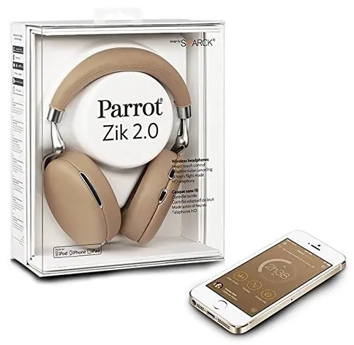 Parrot ZiK 2.0 by Philippe Starck Brun- Casque audio Bluetooth