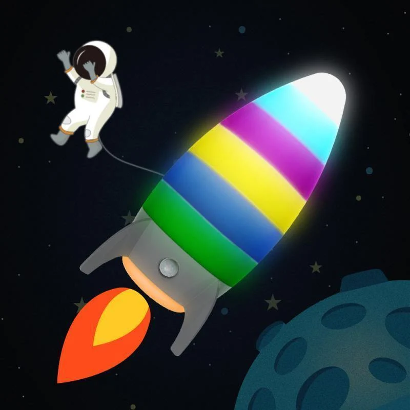 Rocket LED Night Light