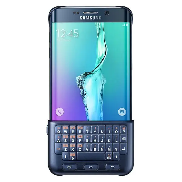 Samsung Keyboard Cover EJ-CG928 - Clavier - noir - pour Galaxy S6 edge+