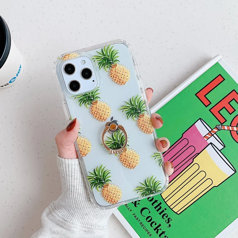 Pineapple and Sunflower Silica Soft Case