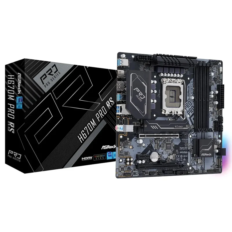 ASRock H670M Pro RS (Race Sport Edition) H670M PRO RS