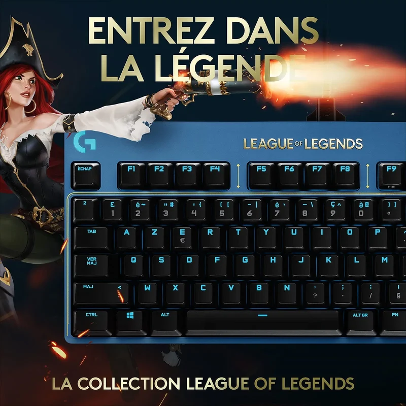 Logitech G Pro Mechanical Gaming Keyboard (Edition League of Legends) 5099206099777