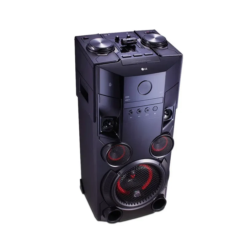 Mini-Chaîne LG OM5560 500W – DJ, Karaoké, Bluetooth, CD & USB